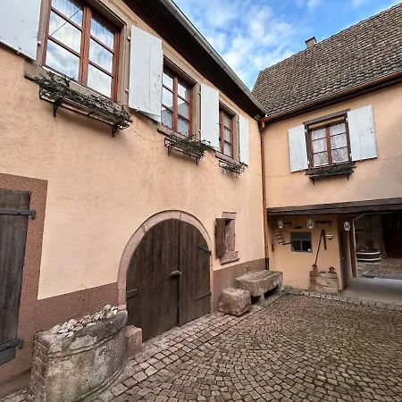 Ferienhaus Maison Alsacienne Sur La Route Des Vins Gueberschwihr