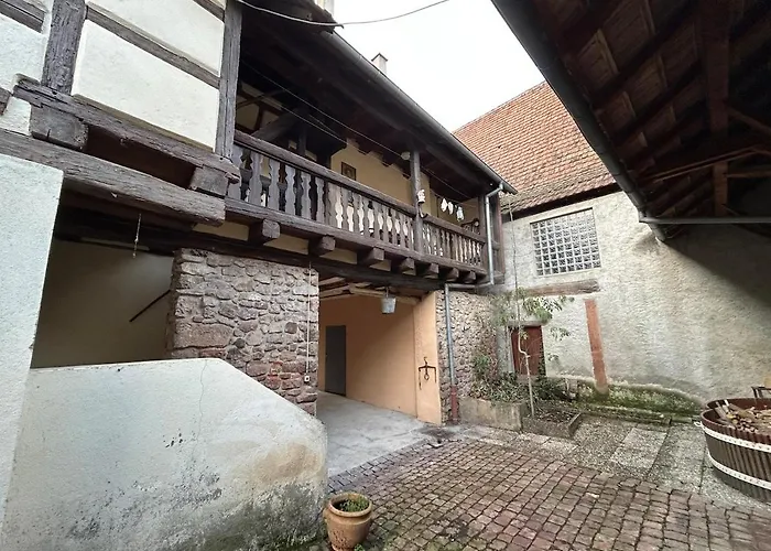 Ferienhaus Maison Alsacienne Sur La Route Des Vins Gueberschwihr